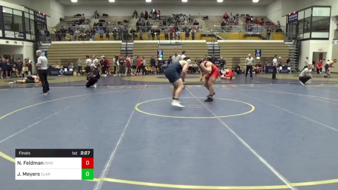 285 lbs Final - Nick Feldman, Ohio State vs John Meyers, Clarion