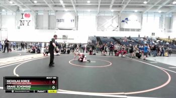 93 lbs Cons. Round 2 - Nicholas Sorce, Glen Grapplers (Western) vs Drake Schomske, Purple Eagles Wrestling