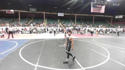 88 lbs Quarterfinal - Josiah Estrada, Valencia vs Andres `Rambo` Lopez, NM Gold