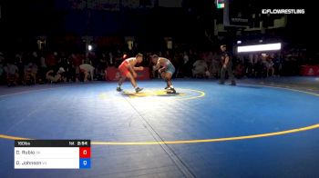 160 lbs 5th Place - David Rubio, Oregon vs Dajun Johnson, Wisconsin