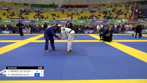 JOÃO GABRIEL DE SOUZA RANGEL vs RAUL FERNANDES ALMEIDA 2024 Brasileiro Jiu-Jitsu IBJJF