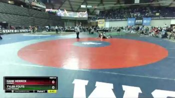 4A 145 lbs Cons. Round 2 - Tyler Fouts, Lake Stevens vs Hank Herrick, Sumner