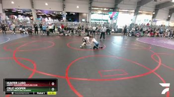 70 lbs Champ. Round 1 - Hunter Lugo, Liberty Warriors Wrestling Club vs Cruz Hooper, Austin Wrestling Academy