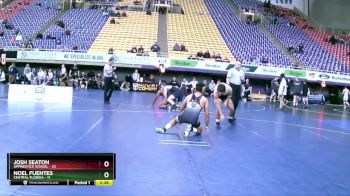 174 lbs Round 1 (8 Team) - Josh Seaton, Apprentice School vs Noel Fuentes, Central Florida