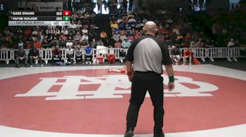 120 lbs 1st Place Match - Payne Walker, Christian Brothers High School vs Gabe Swann, Baylor School