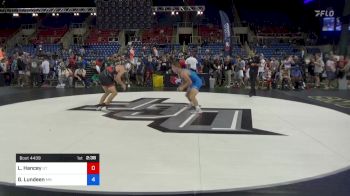 160 lbs Rnd Of 128 - Logan Hancey, Utah vs Griffin Lundeen, Minnesota