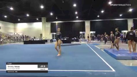 Trinity Webb - Floor, Fuzion Gym #226 - 2021 USA Gymnastics Development Program National Championships