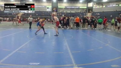 133 lbs Cons. Round 6 - Colin Tucker, Cumberlands (Ky.) vs Daniel McEntyre, Montevallo