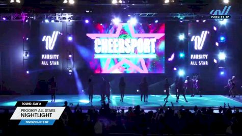 Prodigy All Stars - NightlighT [2024 L6 U18 NT Day 2] 2024 CHEERSPORT National All Star Cheerleading Championship