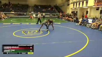 138 lbs Semis & 1st Wb (8 Team) - Comari Cone, Brunswick vs Cameron Bradley, Valdosta