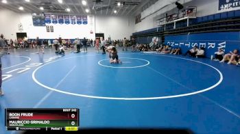 150 lbs Cons. Round 3 - Mauriccio Grimaldo, Wheatland vs Boon Frude, Laramie