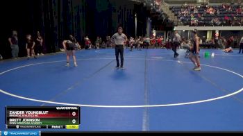 125 lbs Quarterfinal - Brett Johnson, Moen Wrestling Academy vs Zander Youngblut, Immortal Athletics WC