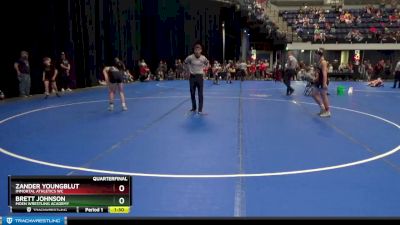 125 lbs Quarterfinal - Brett Johnson, Moen Wrestling Academy vs Zander Youngblut, Immortal Athletics WC