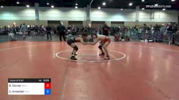 126 lbs Consolation - Brodie Conner, Ground Up USA vs Chase Arnestad, Tech Squad Wrestling Club