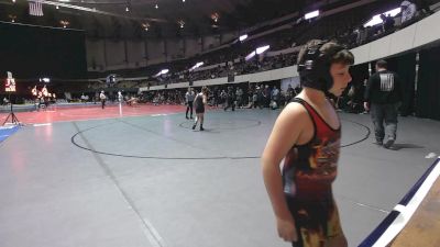 Rookie 3-5 105 Round 3 - Asher Roberts, Tabb Wrestling Club vs Wyatt Stephenson, Smithfield Youth Wrestling