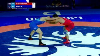 70 kg Quarterfinal - Narek Harutyunyan, Arm vs Stanislav Novac, Mda