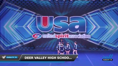 Deer Valley High School - High School Spirit Nationals [2022 HS Group Stunt Intermediate - All Female Deer Valley] 2022 USA Nationals: Spirit/College/Junior