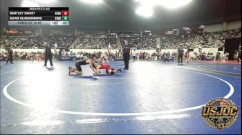 119 lbs Consi Of 16 #2 - Bentley Sweet, Henryetta Knights Wrestling Club vs Davis Klingenberg, D3 Wrestling Cluib