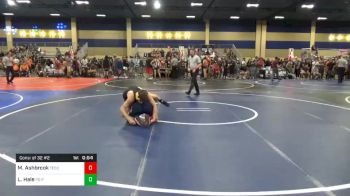 Match - Max Ashbrook, Tesoro High School vs Luke Hale, Pq Pinners