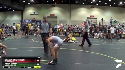 70 lbs Quarterfinals (8 Team) - Knox Stamp, Donahue WA vs Chasen Enghausen, Illinois KIA