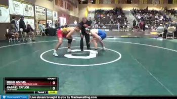195 lbs Round 1 - Gabriel Taylor, California vs Diego Garcia, Barstow Riffian Wrestling Club