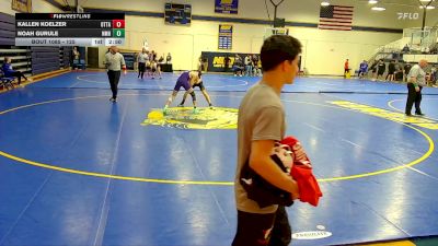 125 lbs Semifinal - Noah Gurule, New Mexico Highlands vs Kallen Koelzer, Ottawa University