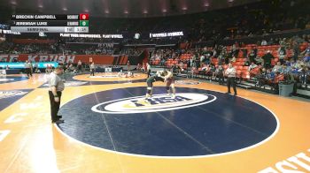 1A 285 lbs Semifinal - Jeremiah Luke, Lena (L.-Winslow) vs Breckin Campbell, Richmond (R.-Burton)