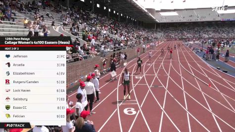 Women's 4x100m Relay Eastern, Prelims 2