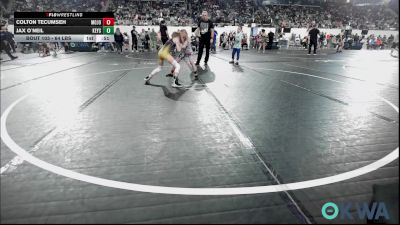 64 lbs 5th Place - Colton Tecumseh, Mojo Grappling Academy vs Jax O`Neil, Keystone Kids Wrestling Club