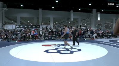 92 lbs Champ. Round 1 - Roman Corral, Tucson Badger Wrestling Club vs Trenton Blomquist, Riddle Wretsling Club