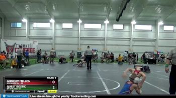 44 lbs Round 2 - Andrew Mellon, All American vs Quest Bostic, 84 Athletes