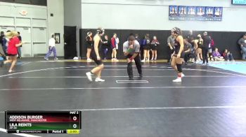 155 lbs Cons. Round 3 - Lila Reints, AP-GC vs Addison Burger, West Delaware, Manchester