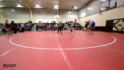 170 lbs Rr Rnd 2 - Xaxvel Piedra, Stillwell HS Girls vs Taytem Edgington, Pryor HS Girls