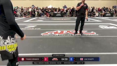 Thiago Branco vs Zac Shaffi 2025 ADCC Orlando Open/Youth Trials