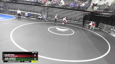 288 lbs Cons. Round 2 - Jose Garcia, Logan High School vs Caleb Mau, Riverton High School