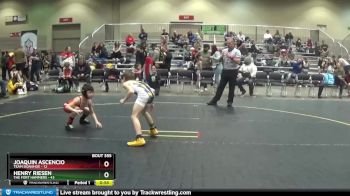 60 lbs Semifinal - Joaquin Ascencio, Team Donahoe vs Henry Riesen, The Fort Hammers