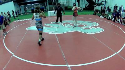 135 lbs Audrey Jane Pierce, Virginia vs Carmella Clark, Michigan