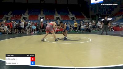 220 lbs Cons 8 #1 - Kyle Costello, Pennsylvania vs Ramin Abraham, Illinois