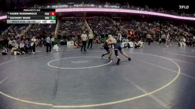 2A 138 lbs Cons. Round 1 - Zachary Ward, East Burke vs Kaden Rosenbrock, Pasquotank County High School