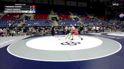 165 lbs Champ. Rd Of 32 - Shannon Hughes, IA vs Oakley Maddox, ID