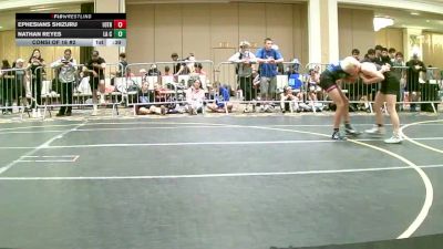 130 lbs Consi Of 16 #2 - Ephesians Shizuru, 10th Planet Las Vegas vs Nathan Reyes, La Costa Canyon HS