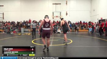 DIVISION 25 lbs Round 2 - Dawson Becker, Nashua-Plainfield vs Riley Reid, North Linn