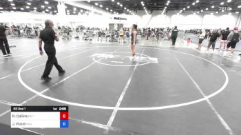 165 lbs Rr Rnd 1 - Rickelle Collins, No Team vs Jordan Puluti, Silverback WC