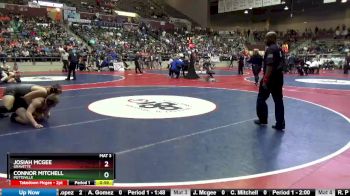 4A 157 lbs 3rd Place Match - Josiah Mcgee, Gravette vs Connor Mitchell, Pottsville