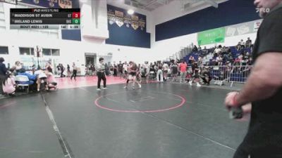 125 lbs Round 1 - Maddison St Aubin, Grand Terrace vs Ireland Lewis, Brea High School