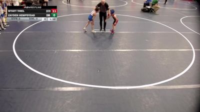 Elementary - 56 lbs Zayden Hempstead, Simley vs Wyatt Thiel, St Francis