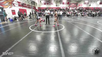 125 lbs Champ. Round 1 - Jennifer Black, San Lorenzo Valley vs Brismar Flores, St Francis