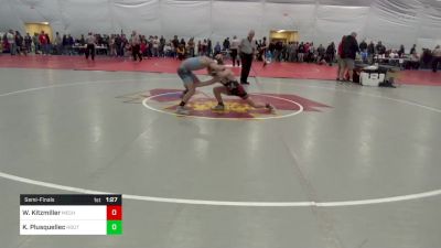 105 lbs Semifinal - Wyatt Kitzmiller, Mechanicsburg vs Keegan Plusquellec, Houtzdale