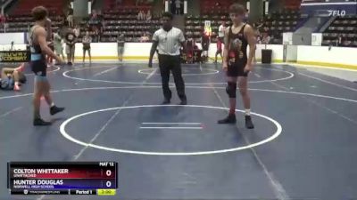 110/120 Semifinal - Colton Whittaker, Unattached vs Hunter Douglas, Norwell High School