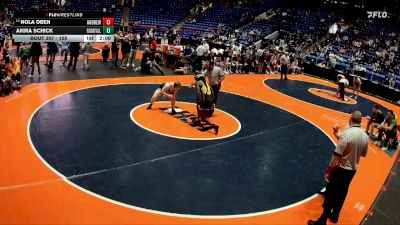 155 lbs Cons. Semi - Nola Oben, Tinley Park (Andrew) vs Akira Schick, Rock Falls